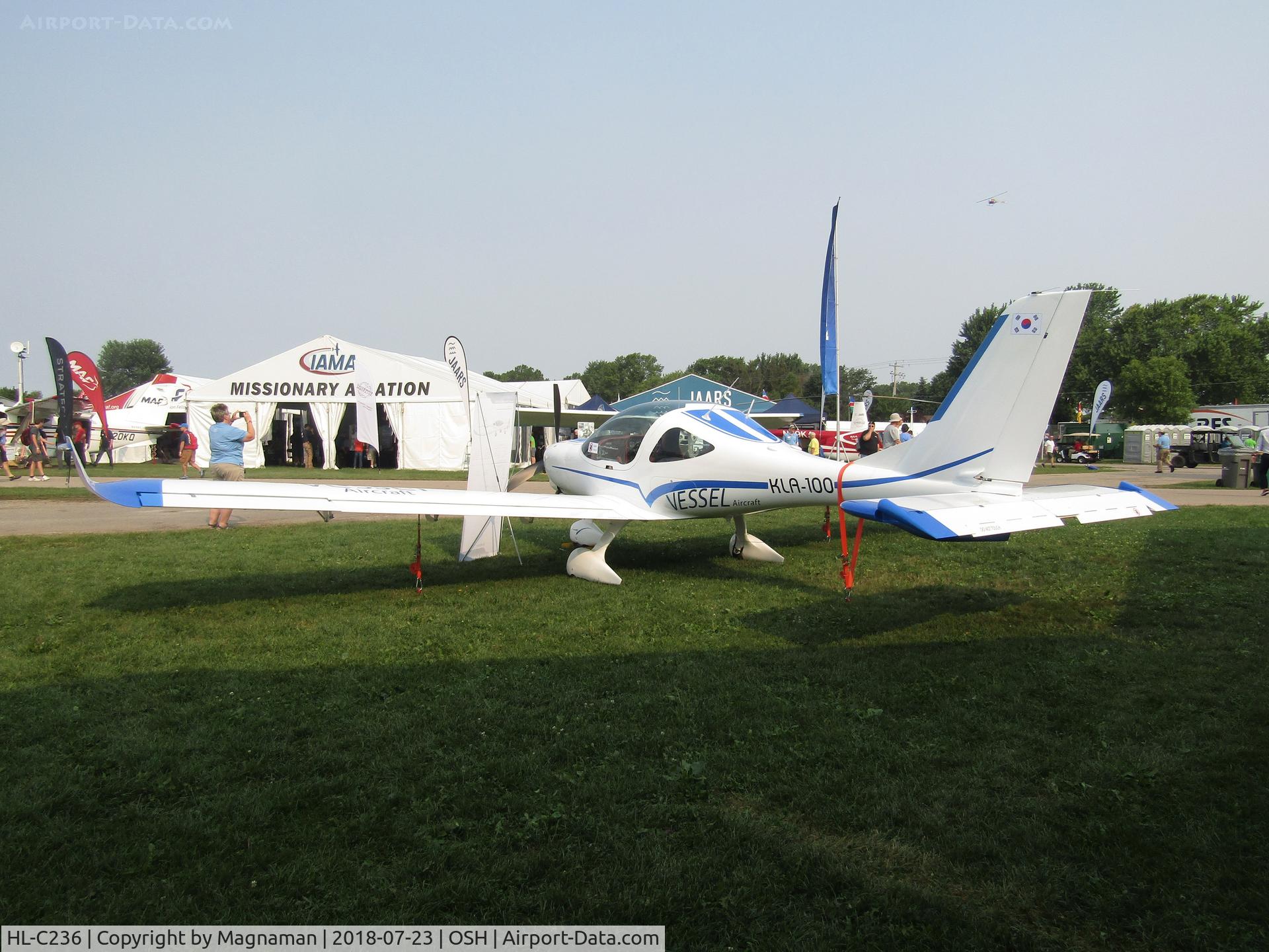 HL-C236, Vessel Industries KLA-100 C/N 002, at EAA 18