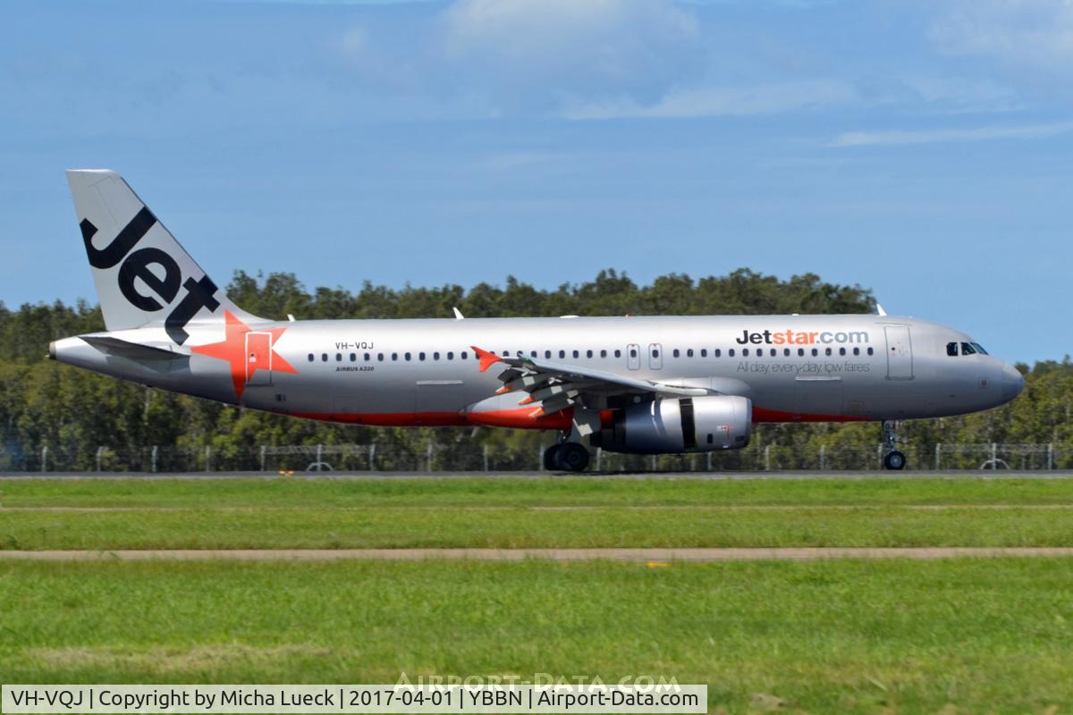 VH-VQJ, 2006 Airbus A320-232 C/N 2703, At Brisbane