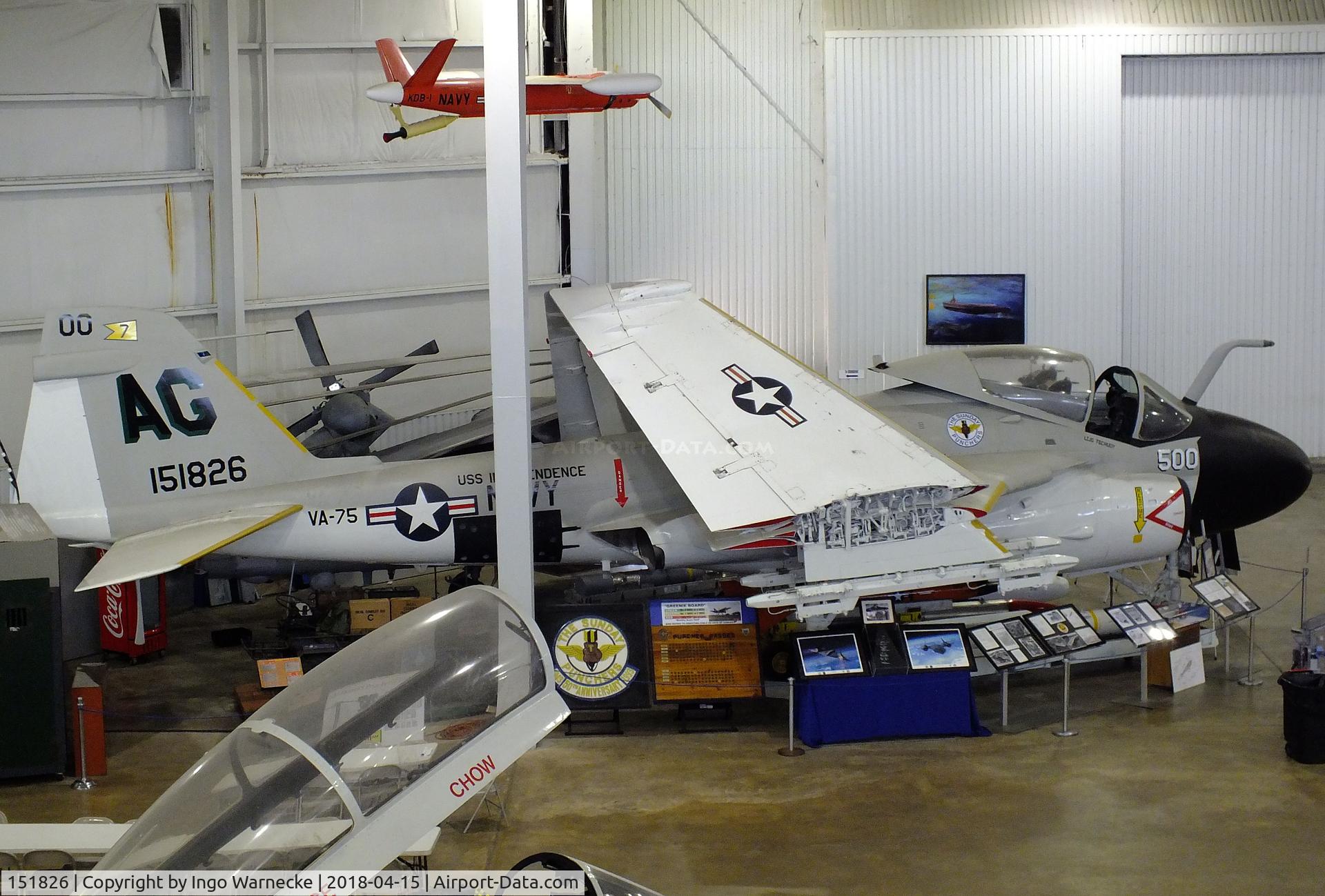 151826, Grumman KA-6D Intruder C/N I-129, Grumman KA-6D Intruder at the USS Alabama Battleship Memorial Park, Mobile AL