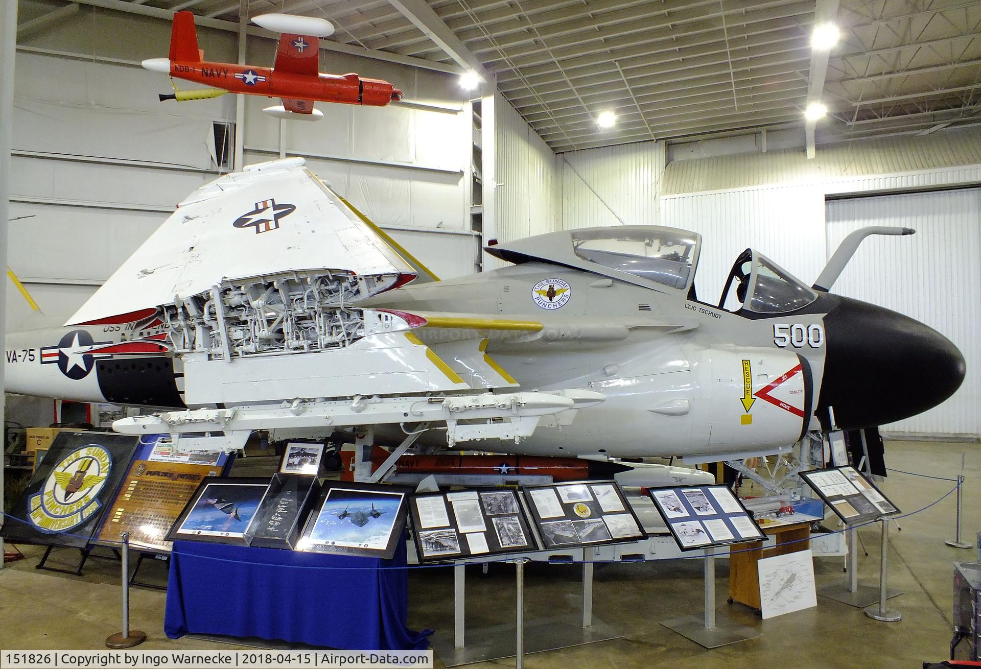 151826, Grumman KA-6D Intruder C/N I-129, Grumman KA-6D Intruder at the USS Alabama Battleship Memorial Park, Mobile AL