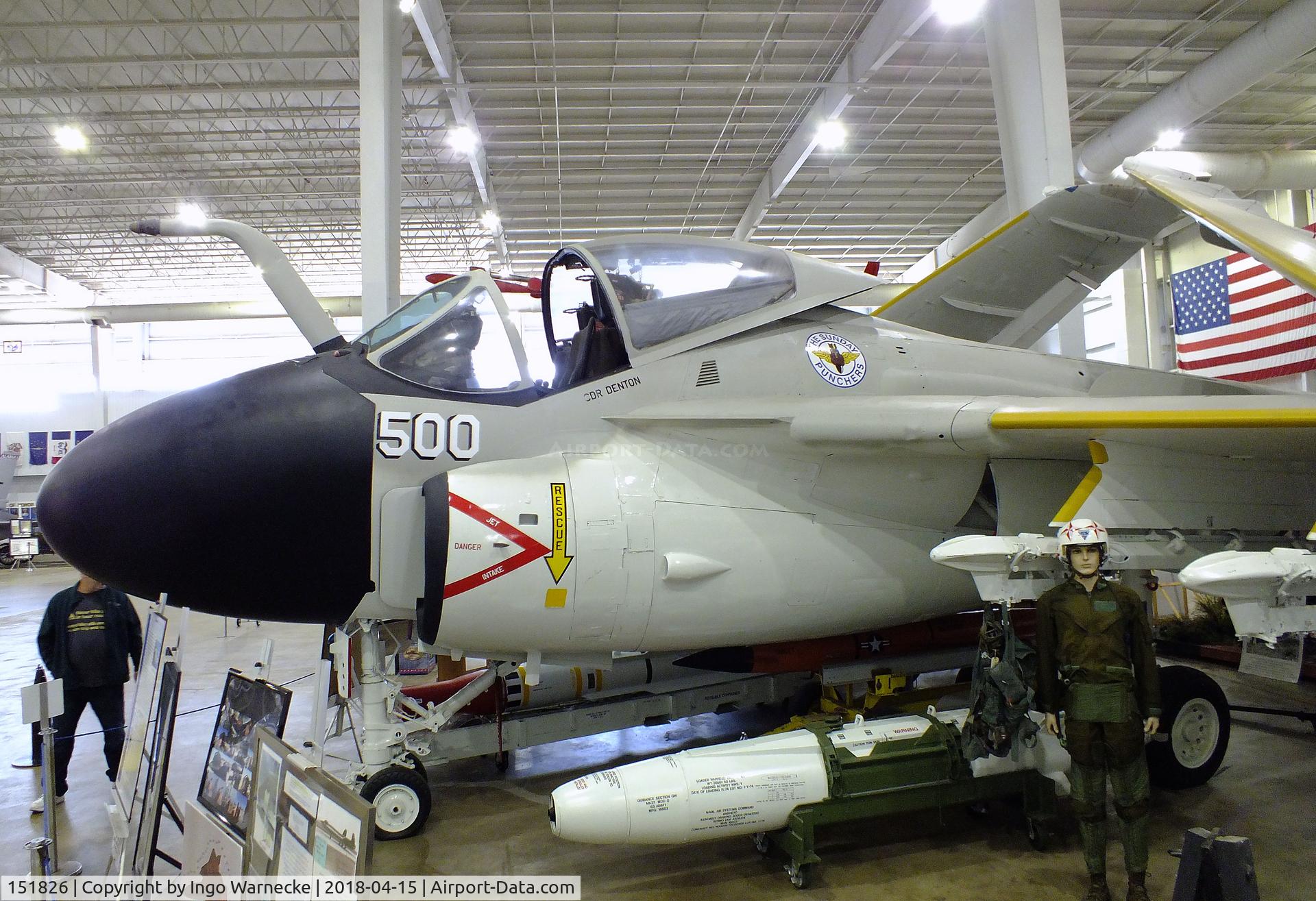 151826, Grumman KA-6D Intruder C/N I-129, Grumman KA-6D Intruder at the USS Alabama Battleship Memorial Park, Mobile AL