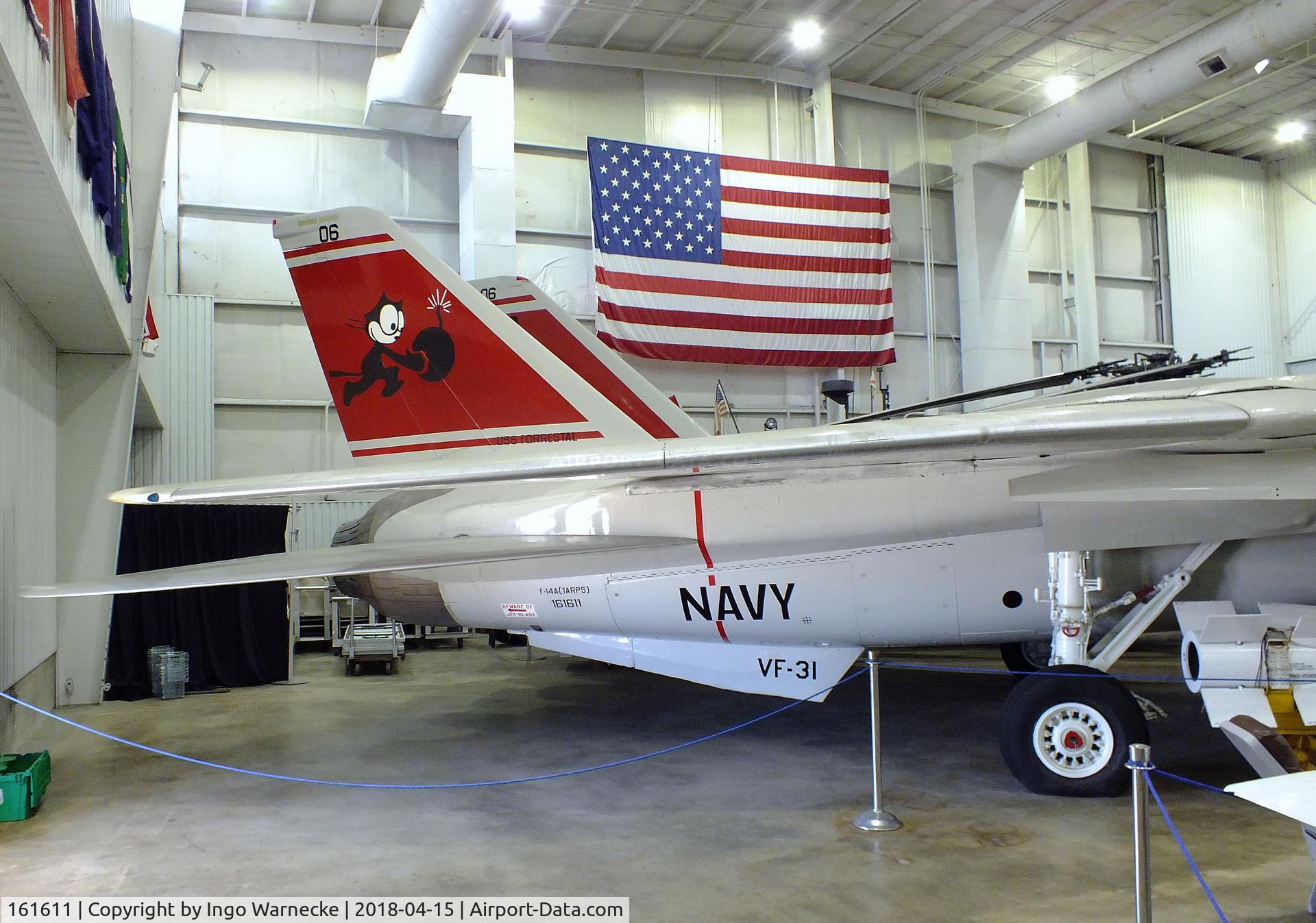 161611, Grumman F-14A Tomcat C/N 470, Grumman F-14A(TARPS) Tomcat at the USS Alabama Battleship Memorial Park, Mobile AL
