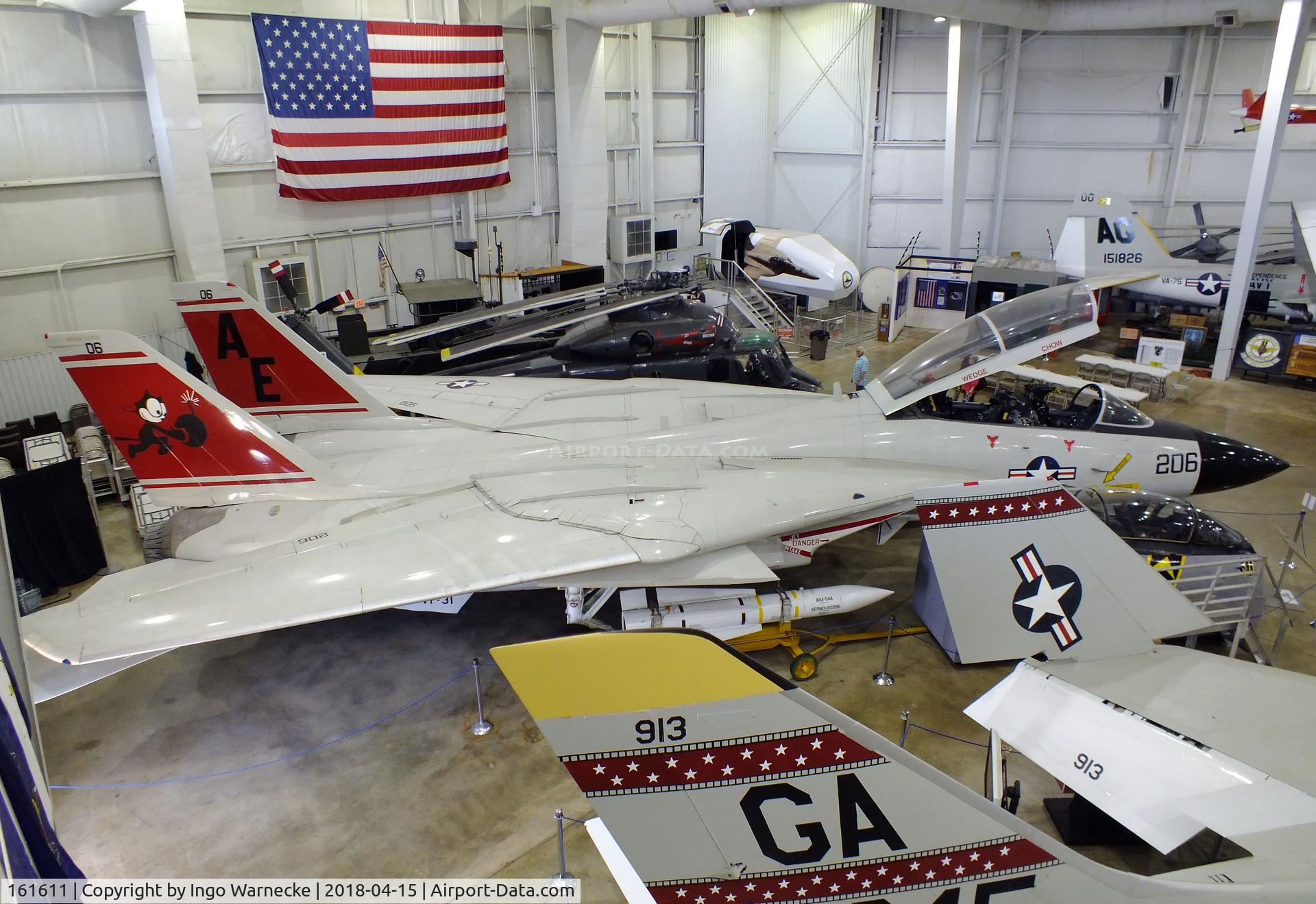 161611, Grumman F-14A Tomcat C/N 470, Grumman F-14A(TARPS) Tomcat at the USS Alabama Battleship Memorial Park, Mobile AL