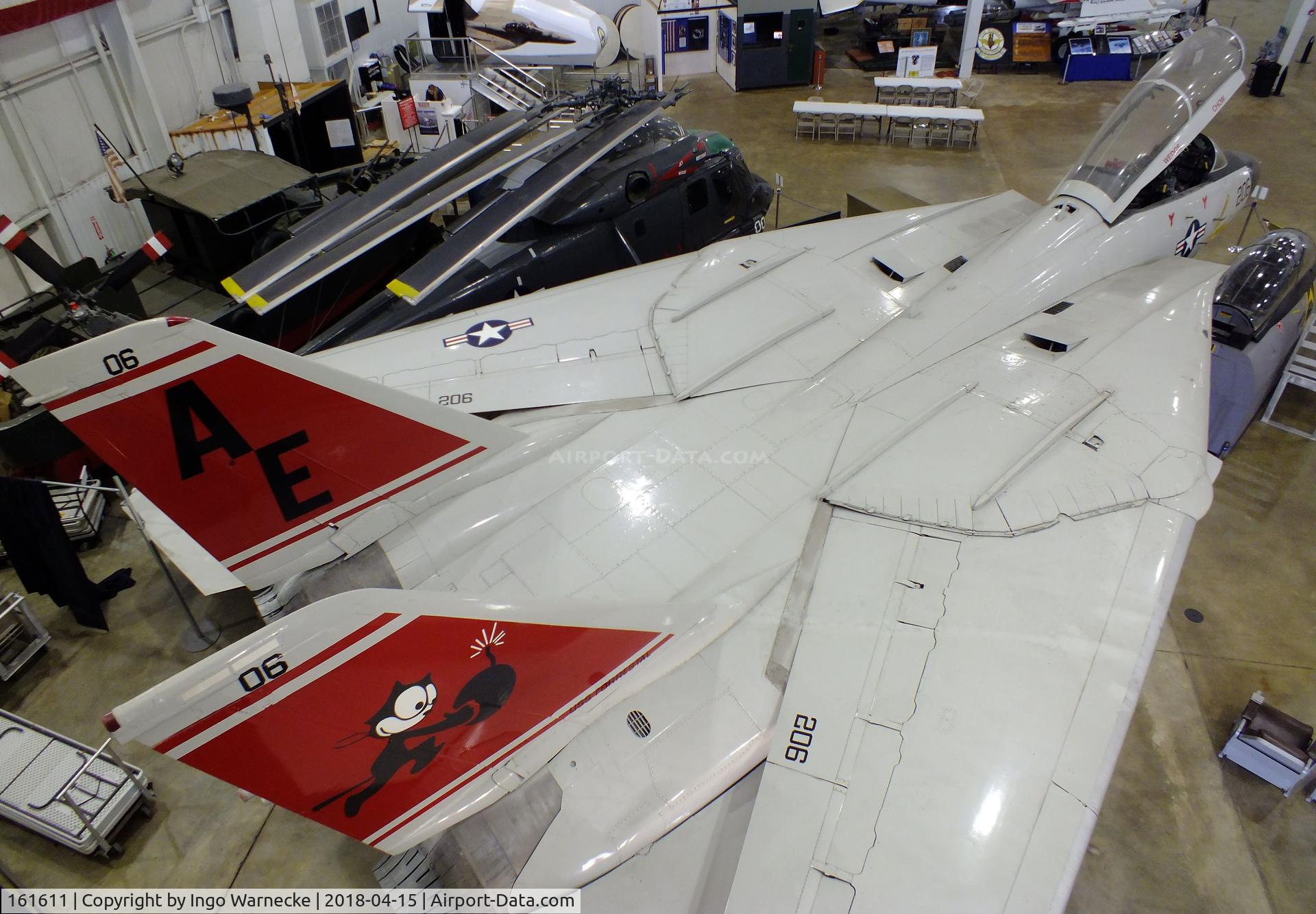 161611, Grumman F-14A Tomcat C/N 470, Grumman F-14A(TARPS) Tomcat at the USS Alabama Battleship Memorial Park, Mobile AL