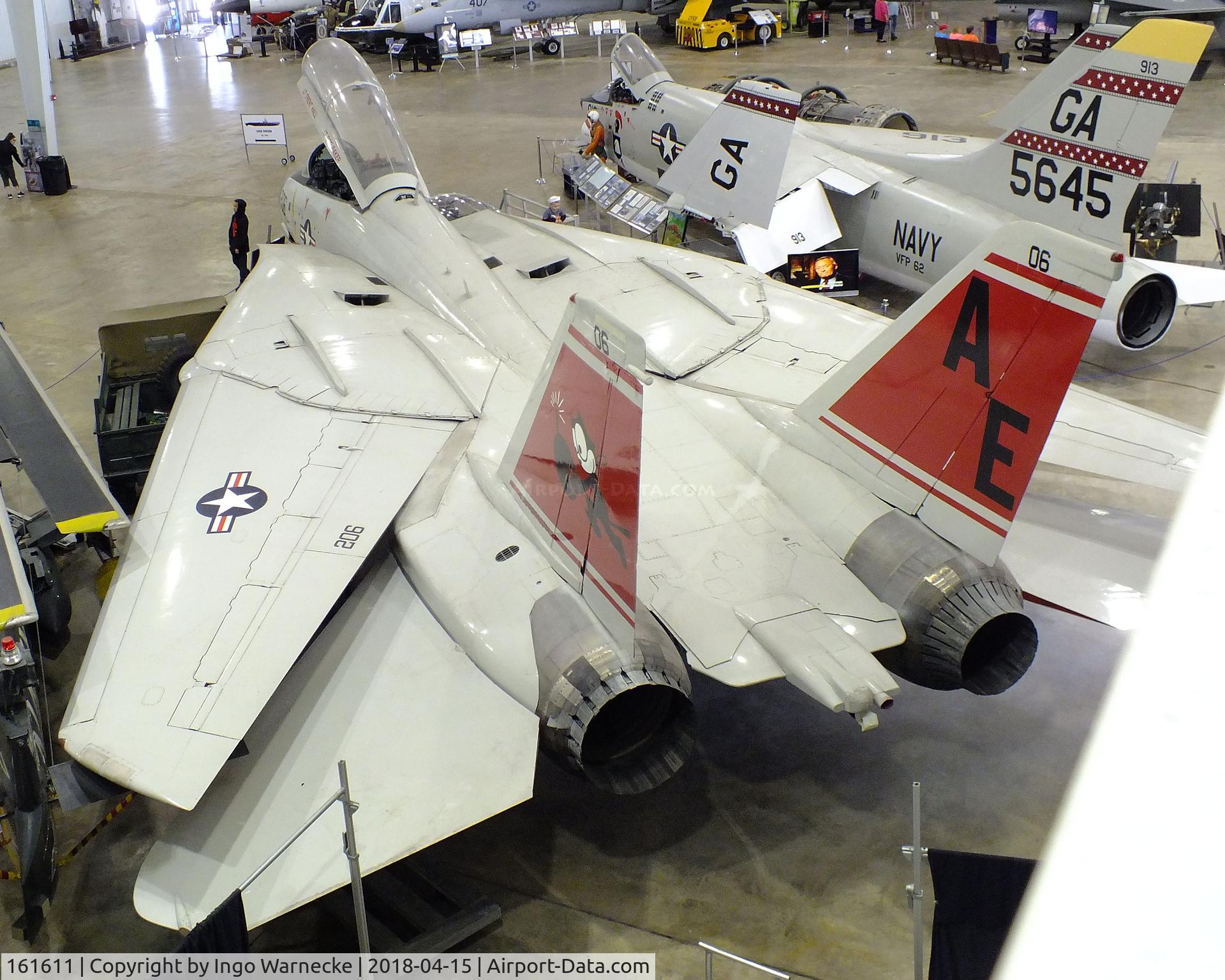 161611, Grumman F-14A Tomcat C/N 470, Grumman F-14A(TARPS) Tomcat at the USS Alabama Battleship Memorial Park, Mobile AL