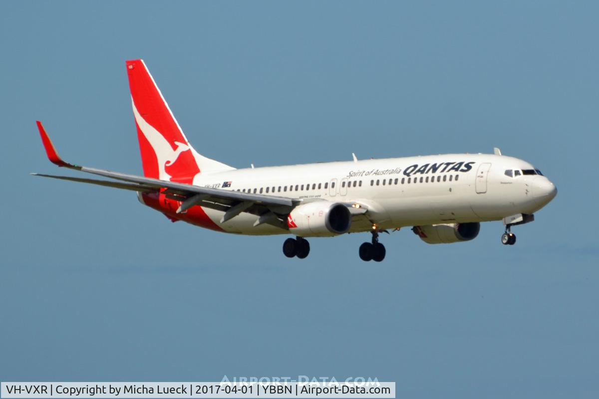 VH-VXR, 2003 Boeing 737-838 C/N 33724, At Brisbane
