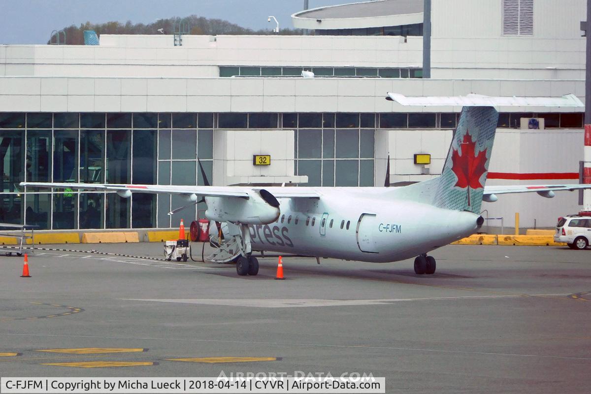 C-FJFM, 1990 De Havilland Canada DHC-8-311 Dash 8 C/N 240, At Vancouver