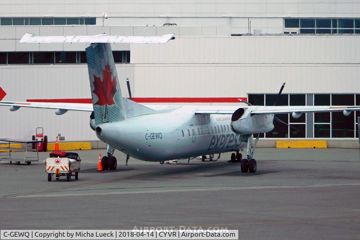 C-GEWQ, 1990 De Havilland Canada DHC-8-311 Dash 8 C/N 202, At Vancouver