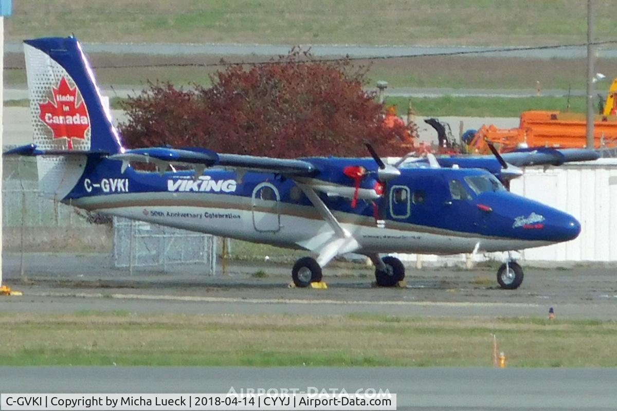 C-GVKI, 2014 Viking DHC-6-400 Twin Otter C/N 897, At Victoria