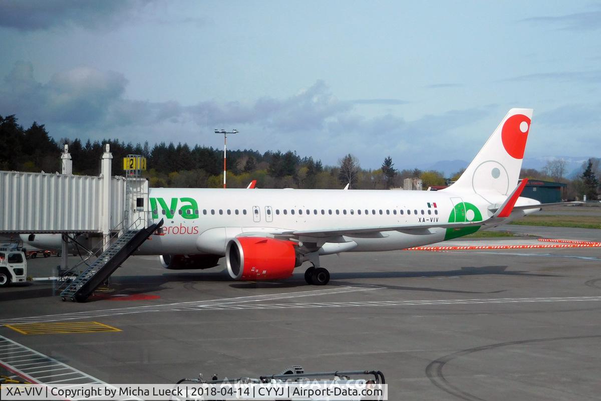 XA-VIV, 2016 Airbus A320-271N C/N 7060, At Victoria