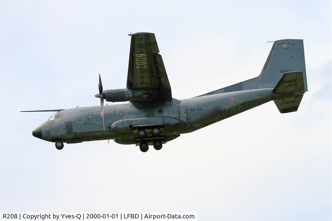 R208, Transall C-160R C/N 211, Transall C-160R, On final rwy 23, Bordeaux-Mérignac airport (LFBD-BOD)