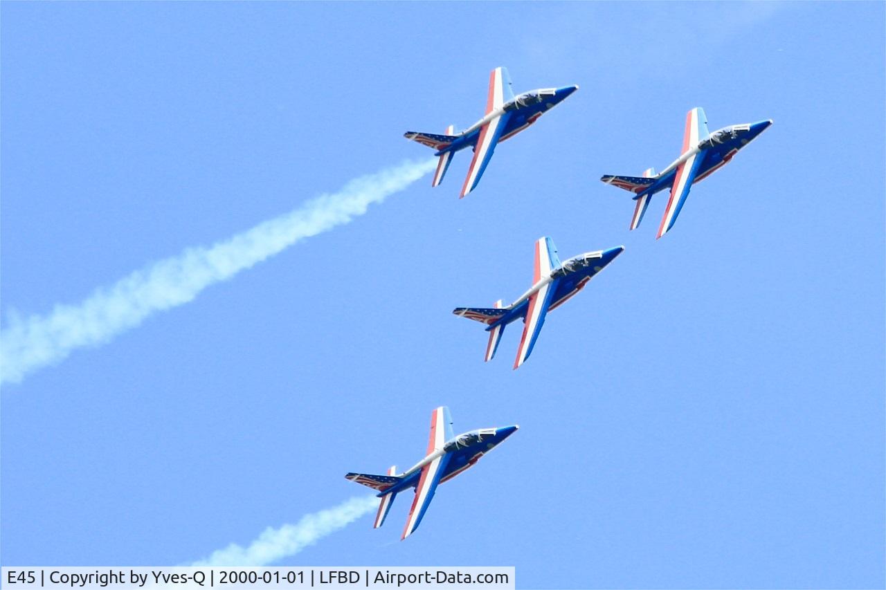 E45, Dassault-Dornier Alpha Jet E C/N E45, Dassault-Dornier Alpha Jet E (F-TETF), Leader of Patrouille de France 2017, Bordeaux-Mérignac Air Base 106 (LFBD-BOD) Open day 2017