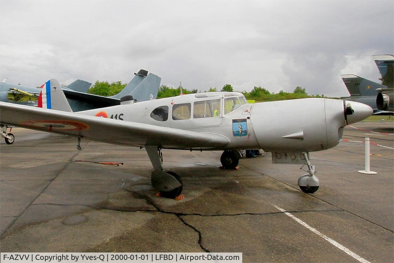 F-AZVV, 1959 Nord 1101 Noralpha C/N 15, Nord 1101 Noralpha, Preserved at C.A.E.A museum, Bordeaux-Merignac Air base 106 (LFBD-BOD)