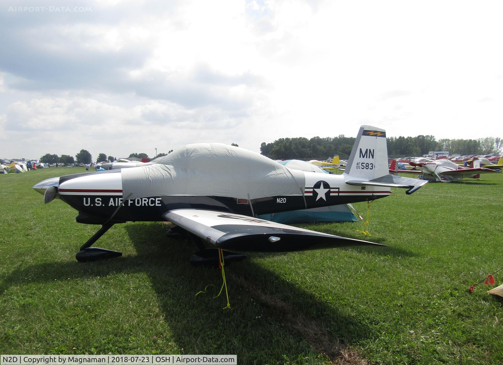 N2D, 2005 Vans RV-8A C/N 80583, nice idea for c/s