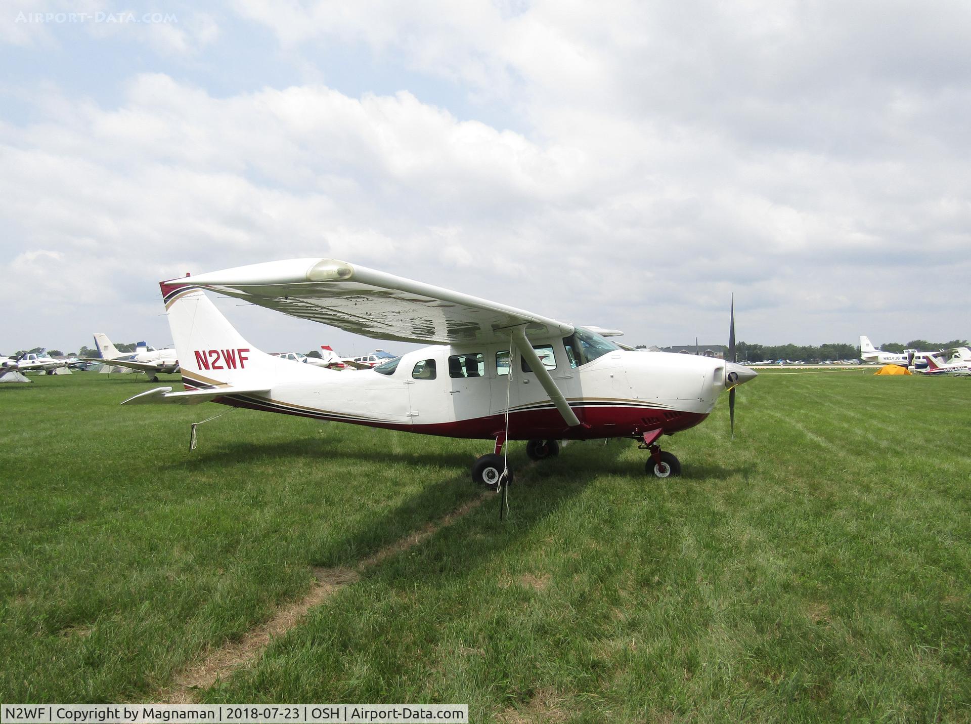 N2WF, 1975 Cessna U206F Stationair C/N U20602849, at EAA 18