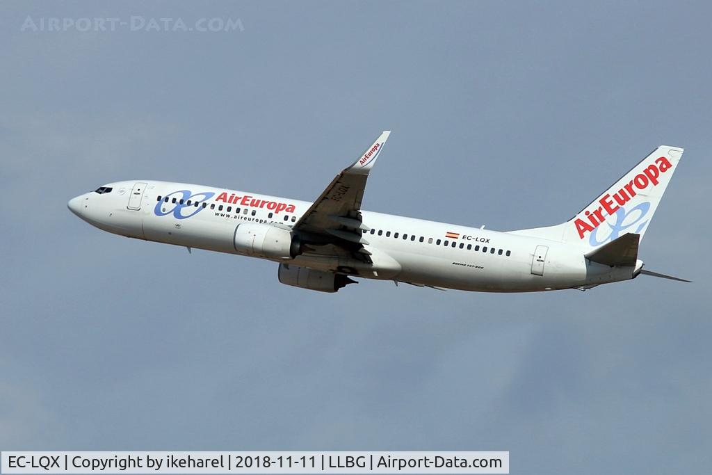 EC-LQX, 2012 Boeing 737-85P C/N 36589, Flight to Spain.
