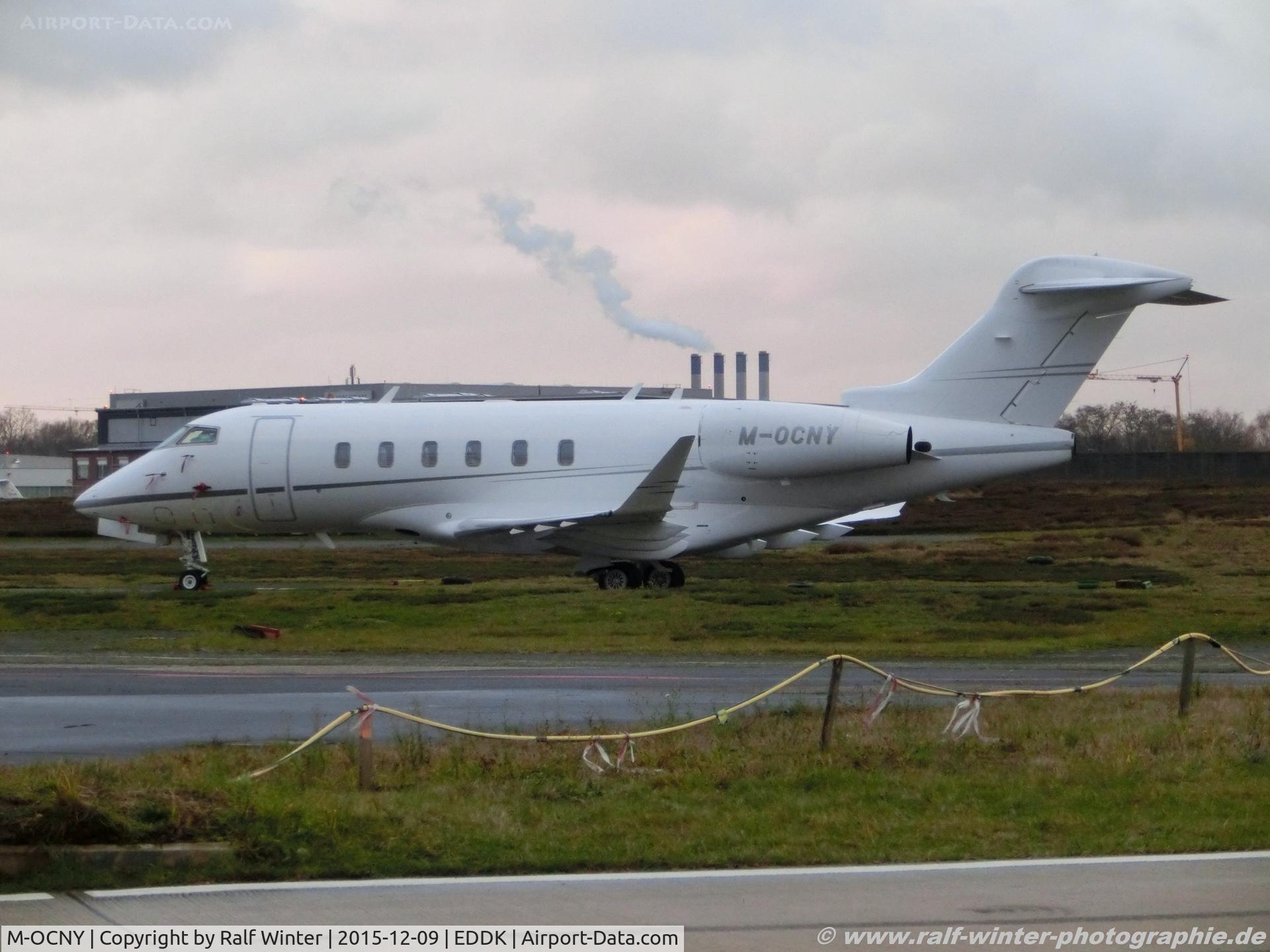 M-OCNY, 2015 Bombardier Challenger 350 (BD-100-1A10) C/N 20581, Bombardier BD-100-1A10 Challenger 350 - RCR Jets - 20581 - M-OCNY - 09.12.2015 - CGN