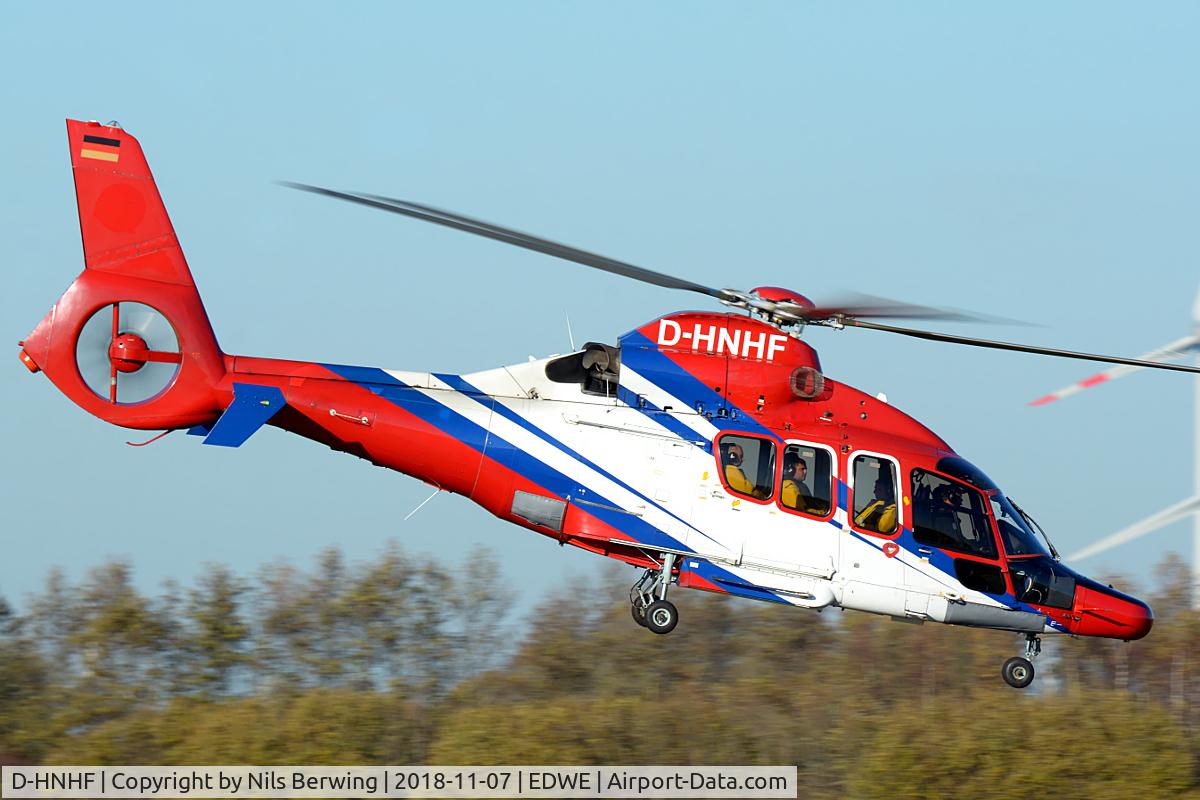 D-HNHF, 2009 Eurocopter EC-155B-1 C/N 6828, D-HNHF at EDWE