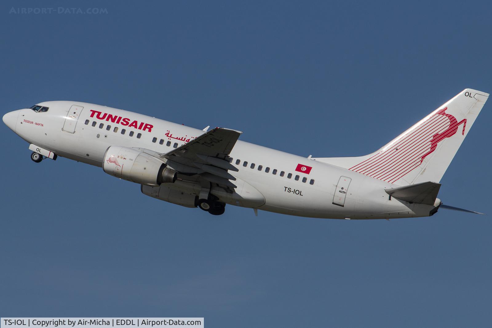TS-IOL, 1999 Boeing 737-6H3 C/N 29497, Tunisair