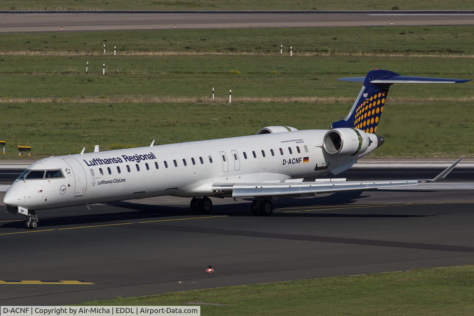 D-ACNF, 2009 Bombardier CRJ-900 (CL-600-2D24) C/N 15243, Lufthansa CityLine