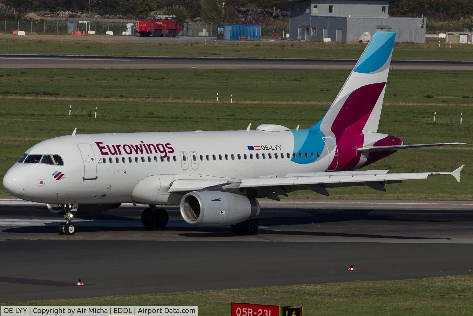 OE-LYY, 2010 Airbus A319-132 C/N 4256, Eurowings Europe