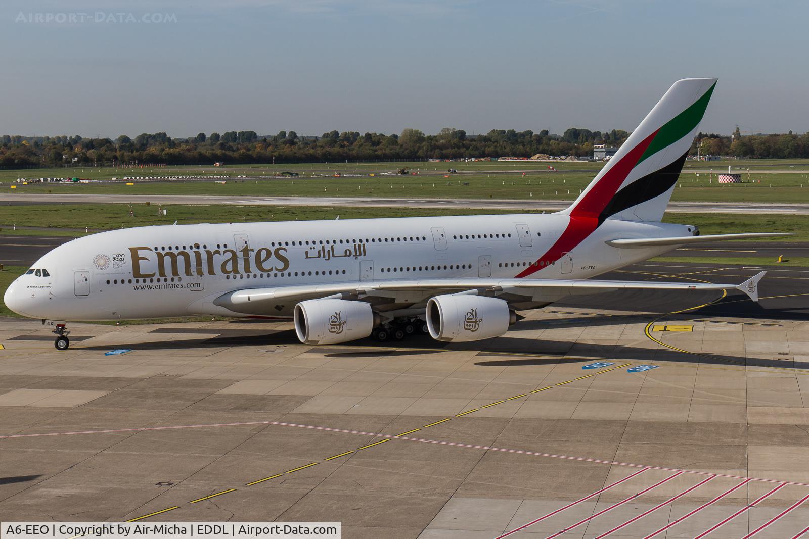 A6-EEO, 2013 Airbus A380-861 C/N 136, Emirates