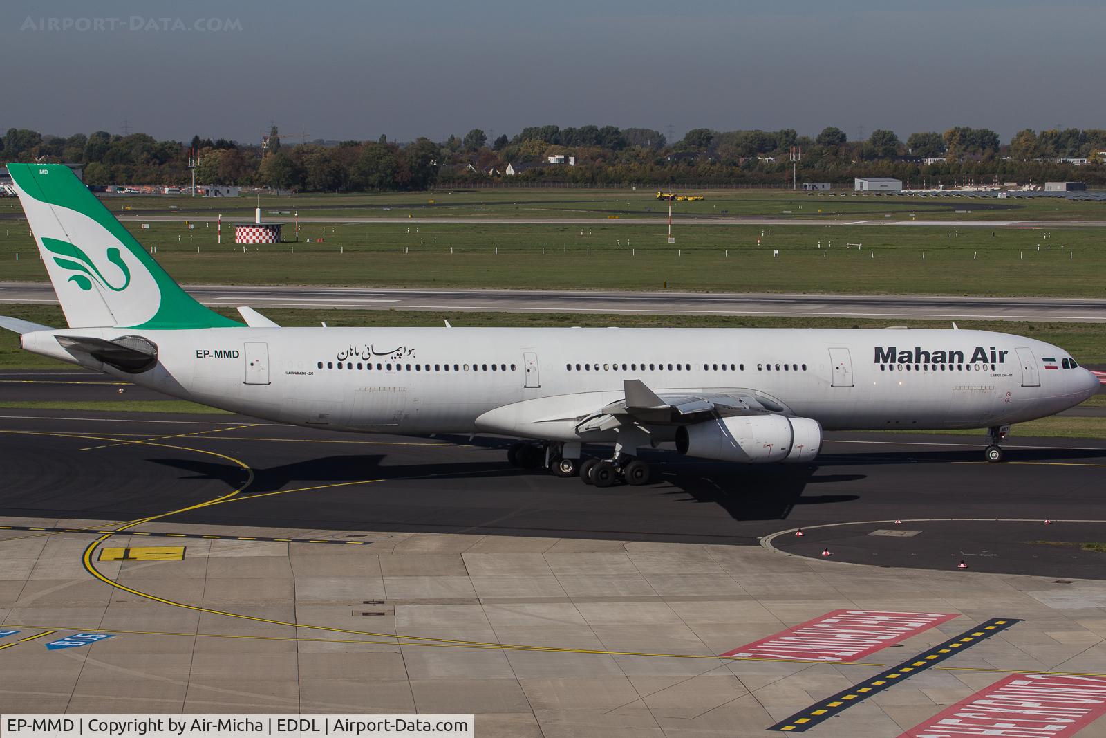 EP-MMD, 1997 Airbus A340-313 C/N 164, Mahan Air