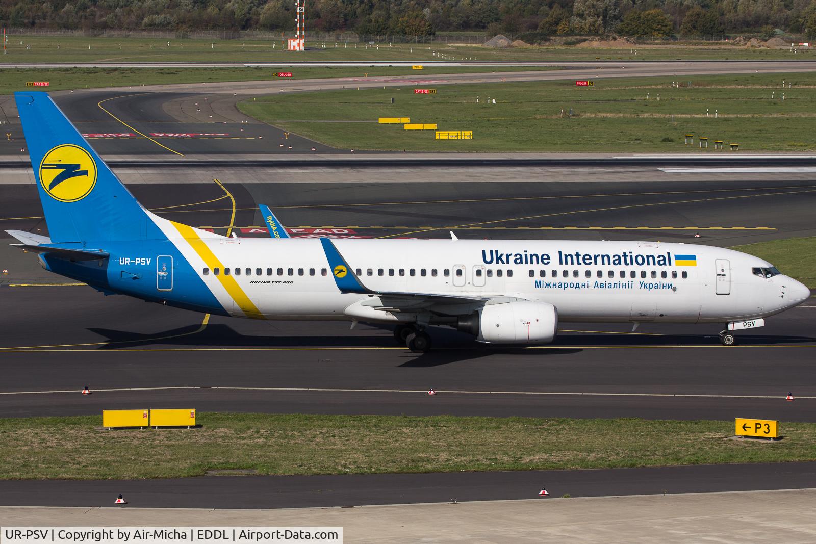 UR-PSV, 2009 Boeing 737-8AS C/N 35017, Ukraine International Airlines