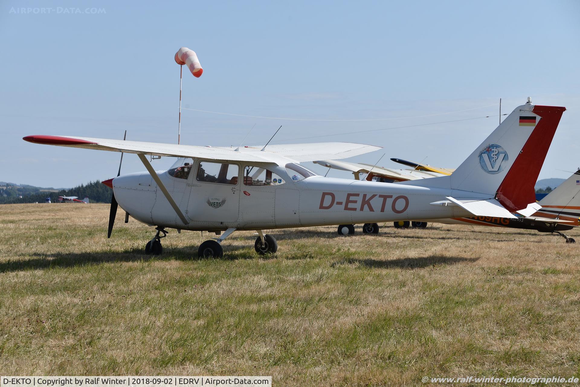 D-EKTO, Reims F172G Skyhawk C/N F172-0180, Reims F172G Skyhawk - Private - F17200180 - D-EKTO - 02.09.2018 - EDRV