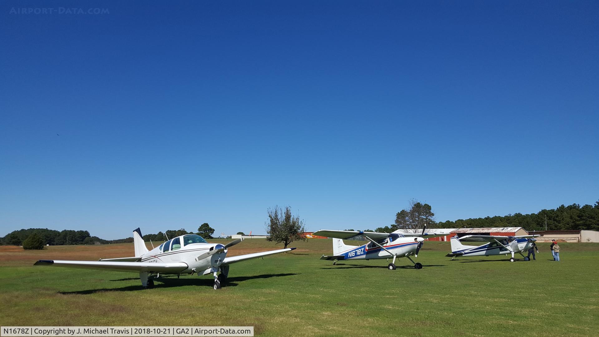 N1678Z, 1962 Cessna 185A Skywagon C/N 1850470, Lunch at GA2.