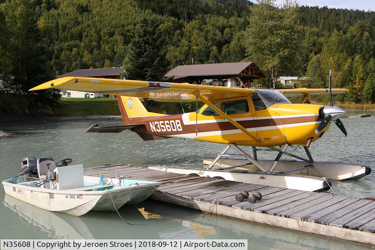 N35608, 1968 Cessna 172I C/N 17256860, Moose Lake Alaska