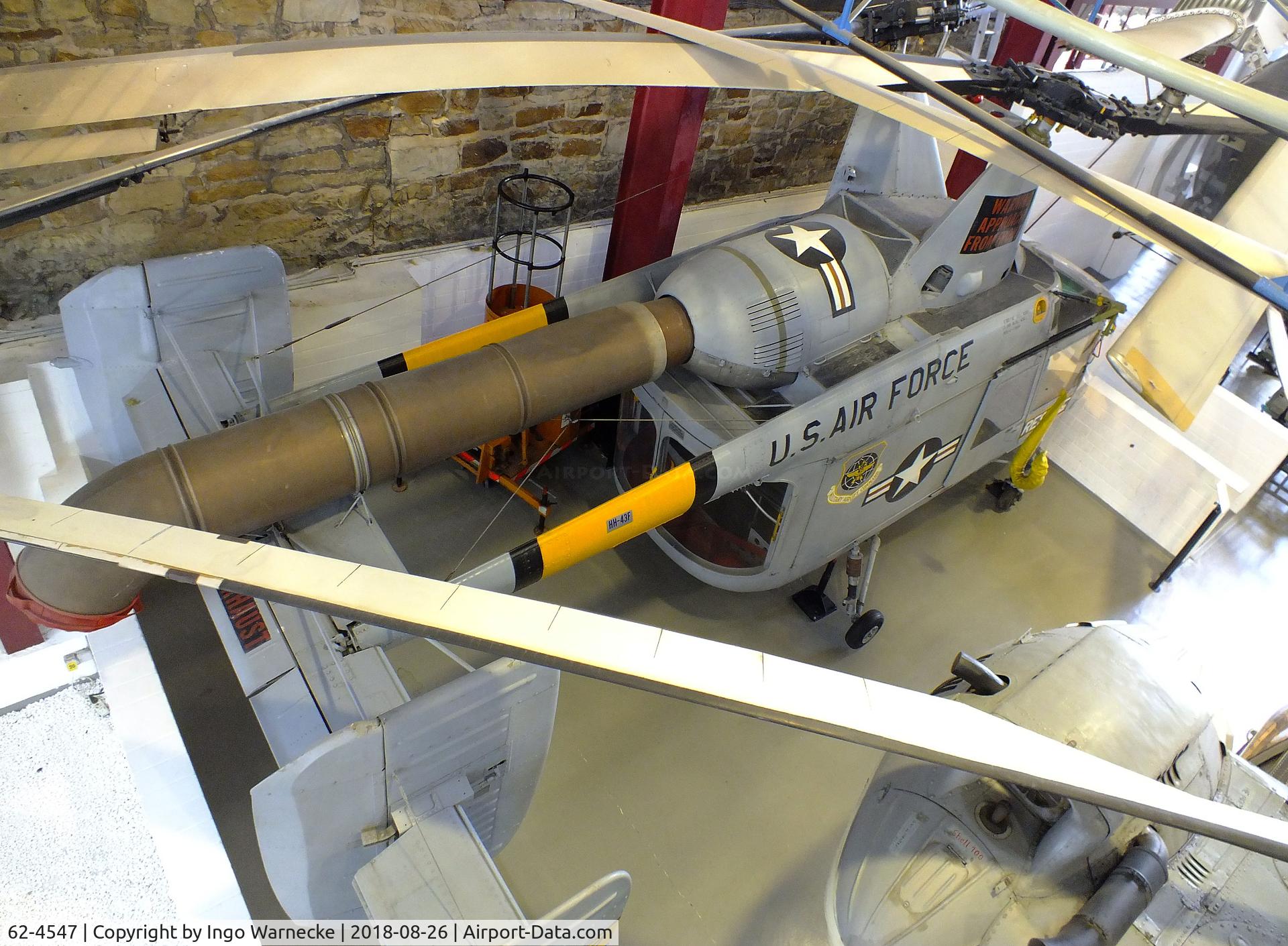 62-4547, Kaman HH-43F Huskie C/N 7608/174, Kaman HH-43F Huskie at the Hubschraubermuseum (Helicopter Museum), Bückeburg