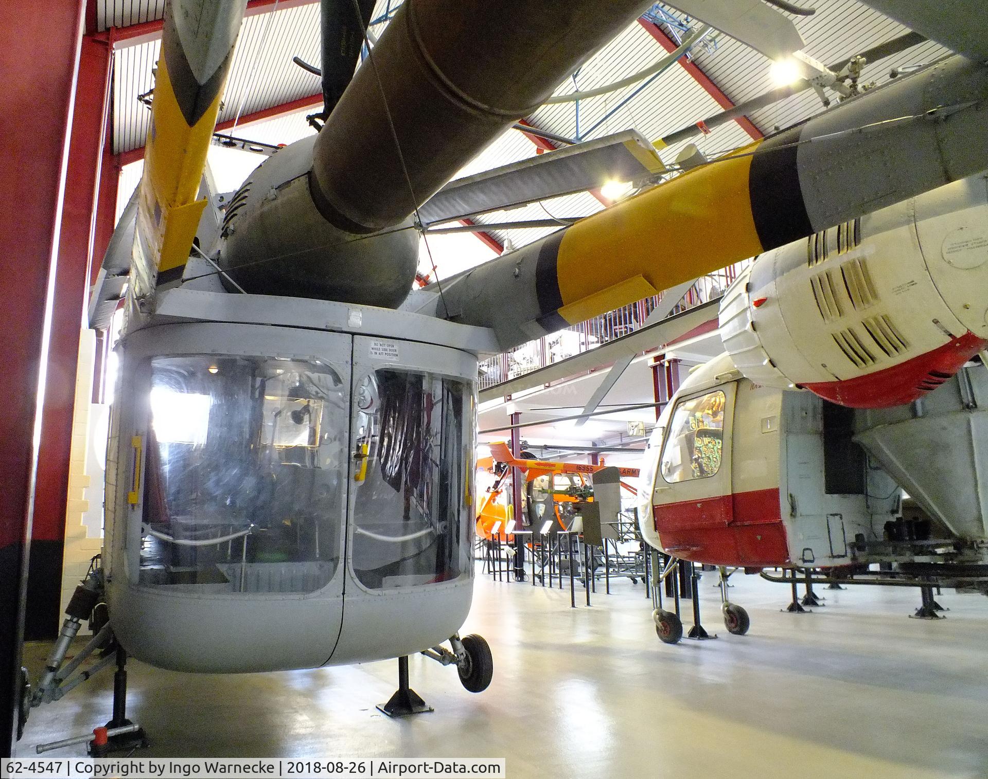 62-4547, Kaman HH-43F Huskie C/N 7608/174, Kaman HH-43F Huskie at the Hubschraubermuseum (Helicopter Museum), Bückeburg