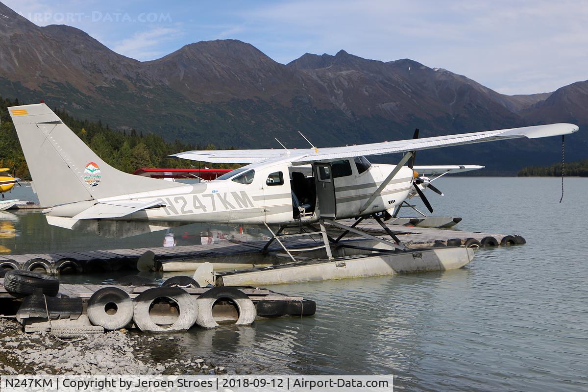 N247KM, 1975 Cessna U206F Stationair C/N U20602872, MOOSE LAKE, ALASKA