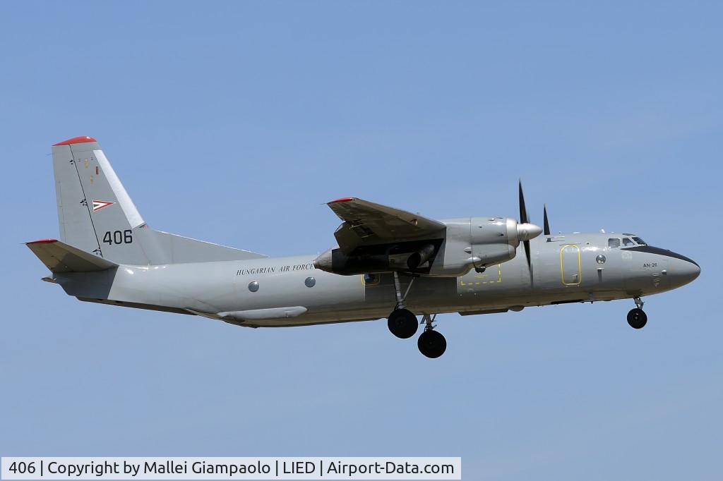 406, 1975 Antonov An-26 C/N 3767, an26 406