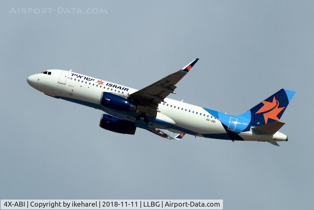 4X-ABI, 2016 Airbus A320-232 C/N 7110, Flight to Batumi.