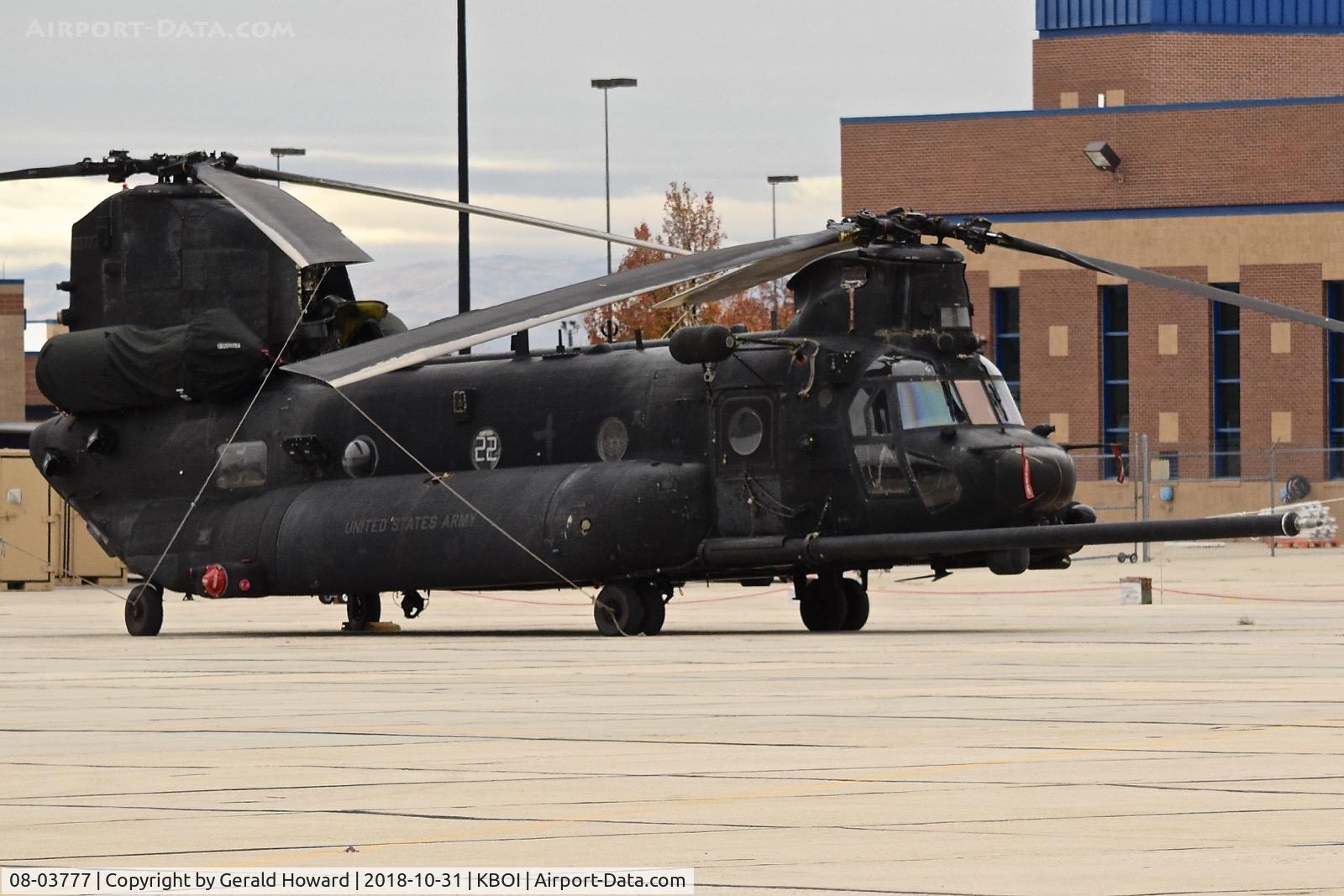 08-03777, 2008 Boeing MH-47G Chinook C/N M.3777, 160th SOAR, JB Lewis-McChord, WA.
