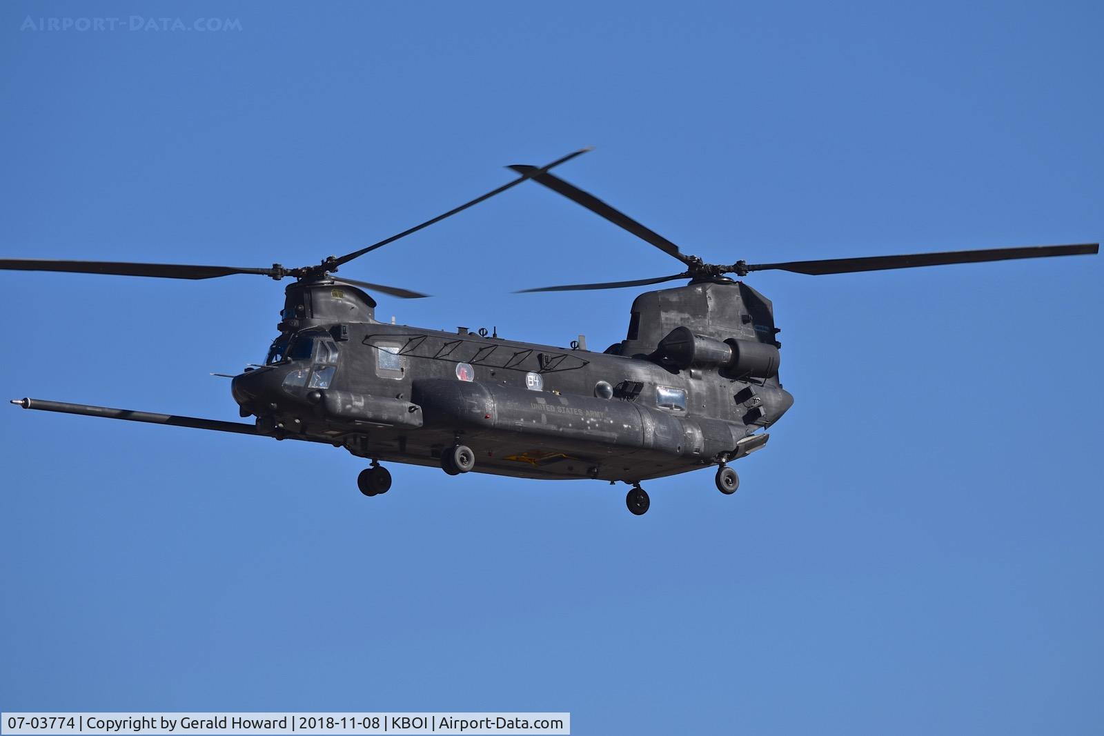 07-03774, 2007 Boeing MH-47G Chinook C/N M.3774, 160th SOAR, JB Lewis-McChord, WA.