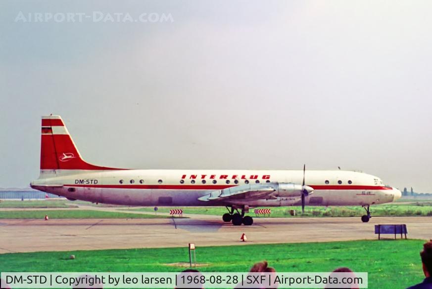 DM-STD, 1960 Ilyushin Il-18D C/N 180002302, Berlin SXF 1968-08-28
