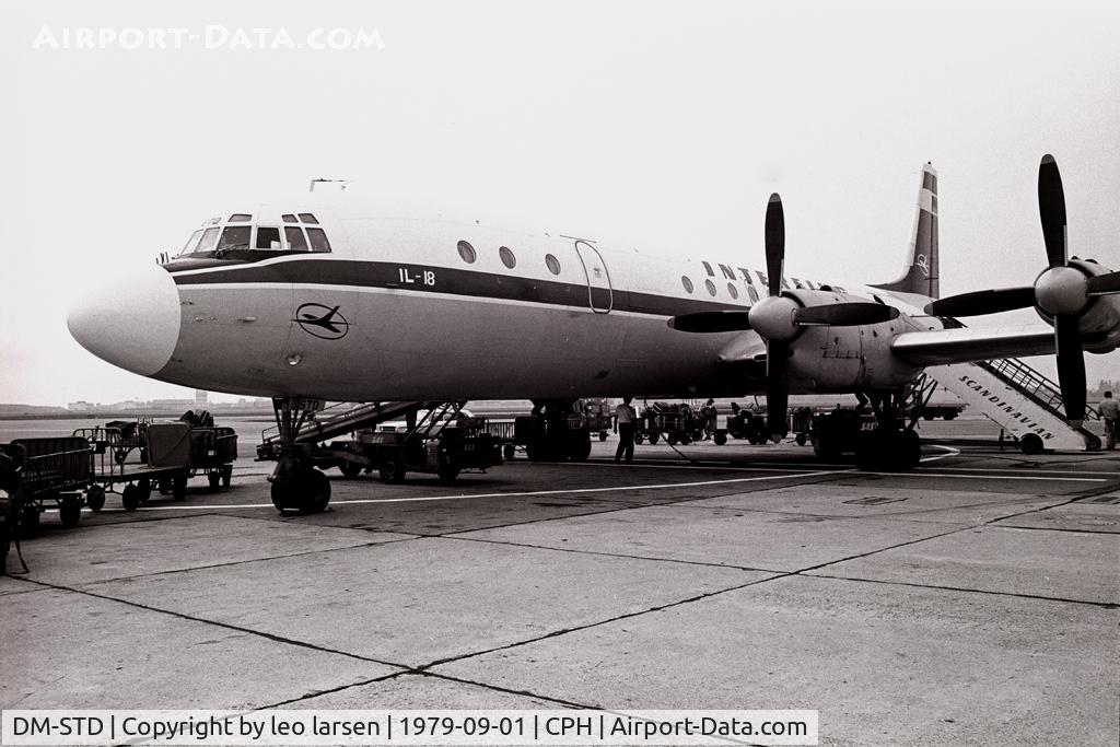 DM-STD, 1960 Ilyushin Il-18D C/N 180002302, Copenhagen 1.9.1979