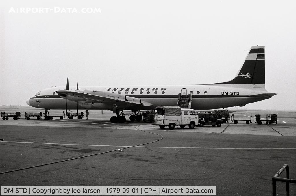 DM-STD, 1960 Ilyushin Il-18D C/N 180002302, Copenhagen 1.9.1979