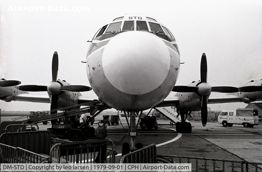 DM-STD, 1960 Ilyushin Il-18D C/N 180002302, Copenhagen 1.9.1979