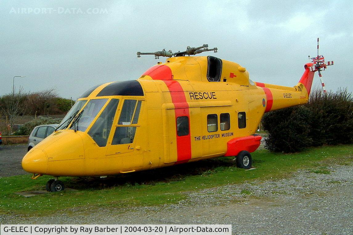 G-ELEC, 1983 Westland WG-30-200 C/N 007, G-ELEC   Westland WG.30-200 [007] (The Helicopter Museum) Weston-super-Mare~G 20/03/2004