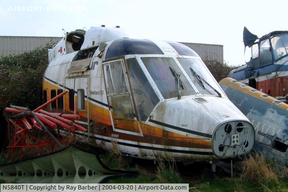 N5840T, 1982 Westland WG-30-100 C/N 006, N5840T   Westland WG.30-100 [006] (The Helicopter Museum) Weston-super-Mare~G 20/03/2004