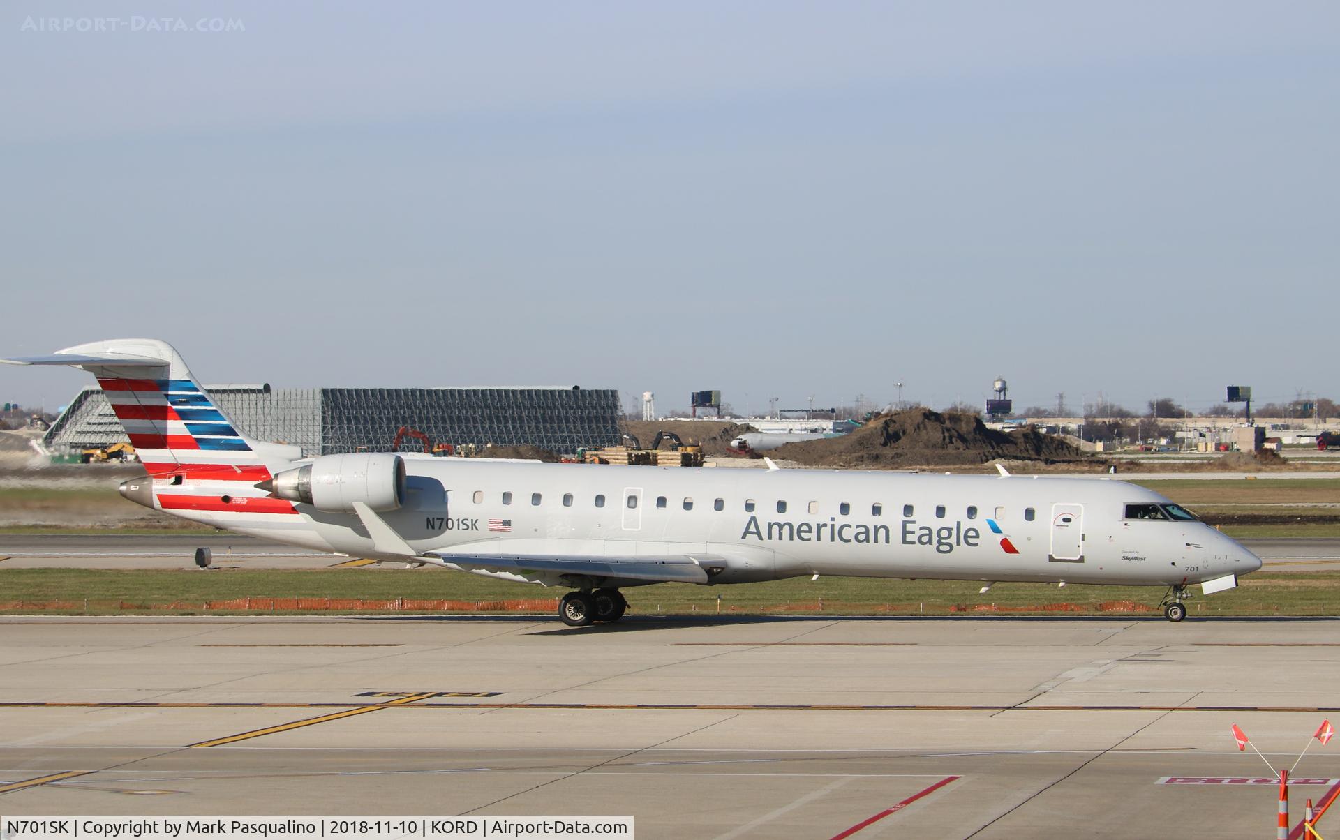 N701SK, 2004 Bombardier CRJ-700 (CL-600-2C10) Regional Jet C/N 10133, CL-600-2C10