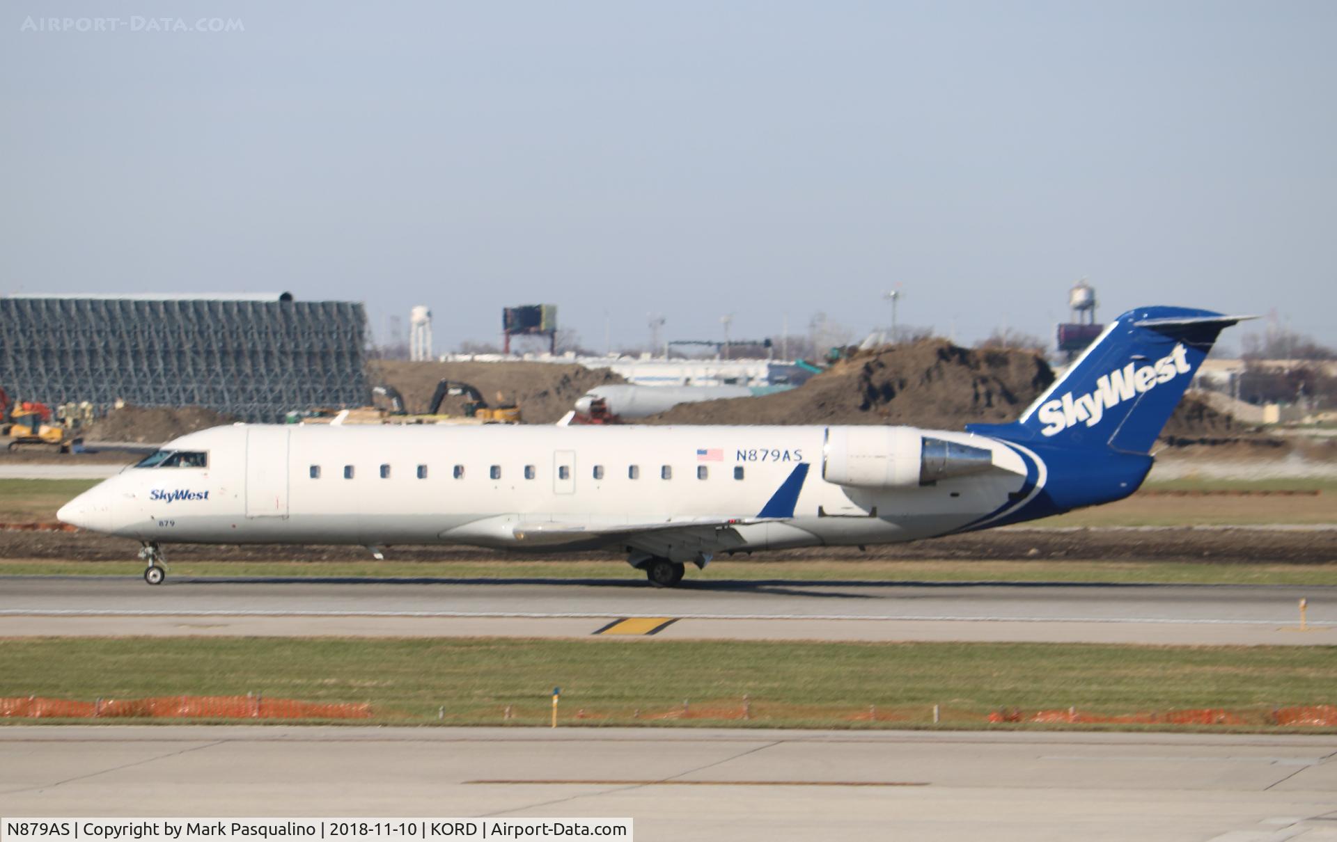 N879AS, 2002 Bombardier CRJ-200ER (CL-600-2B19) C/N 7600, CL-600-2B19