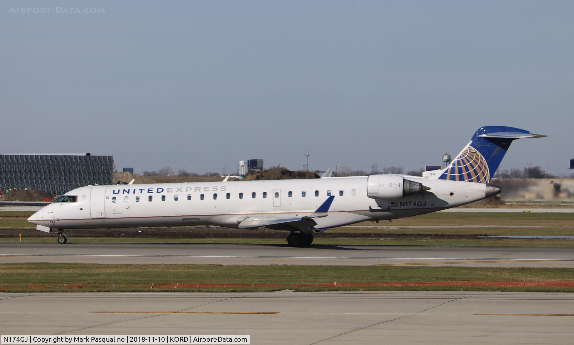 N174GJ, Bombardier CRJ-701ER (CL-600-2C10) Regional Jet C/N 10296, CL-600-2C10