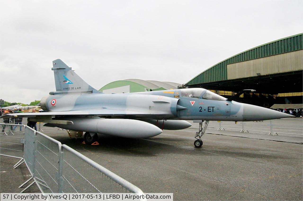 57, Dassault Mirage 2000-5F C/N 257, Dassault Mirage 2000-5F, Static display, Bordeaux-Mérignac airport (LFBD-BOD) Open day 2017