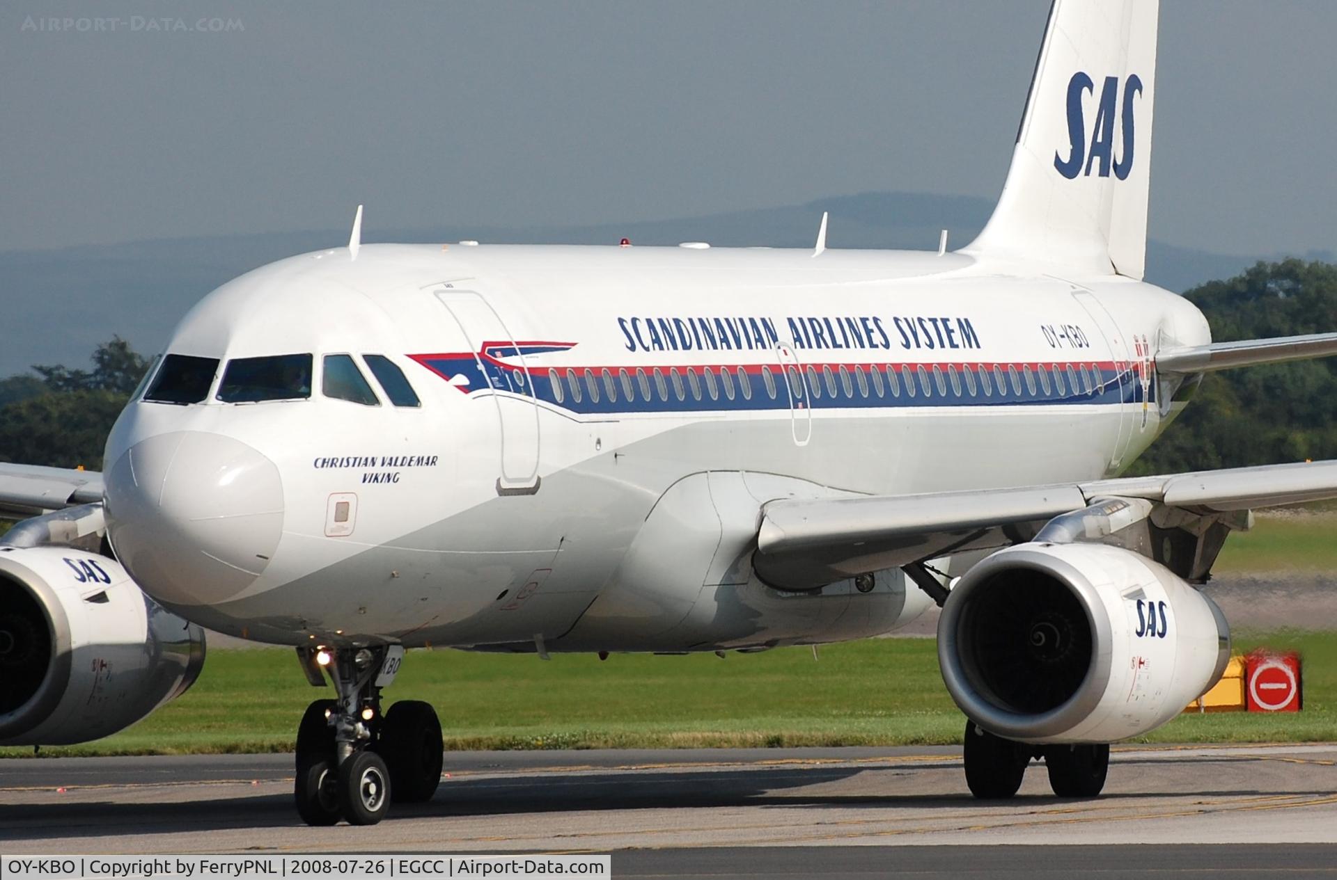 OY-KBO, 2006 Airbus A319-131 C/N 2850, SAS A319 in classic look