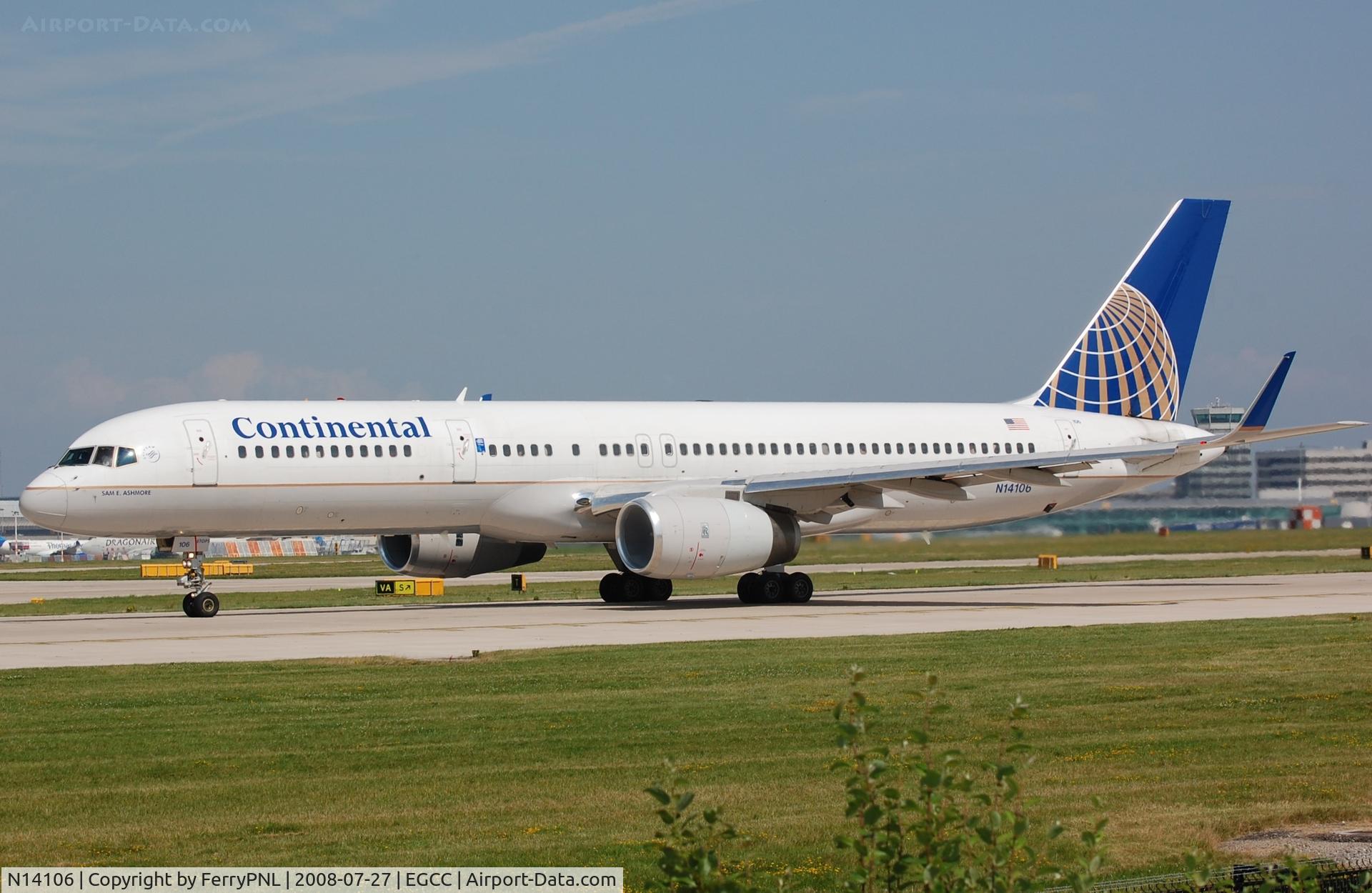 N14106, 1994 Boeing 757-224 C/N 27296, Continental B752 ready to depart to EWR.